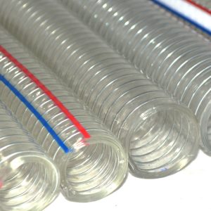 Pvc Spring Hose, Textiles Cord Braided Flexible Hose